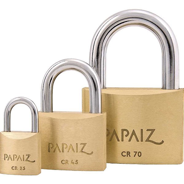 Cadeado de latão CR-45 PAPAIZ
