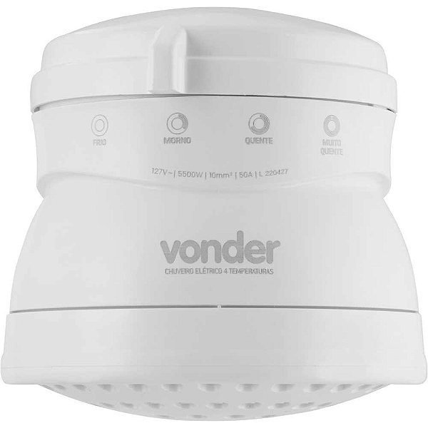 Ducha 4 temperaturas 5.500W 127V branca VONDER