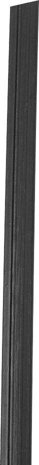 Junta de dilatação para piso 30mm x 4mm x 2m preta CORTAG