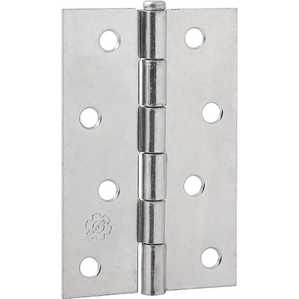 Dobradiça 4" zincada com 24 peças SILVANA