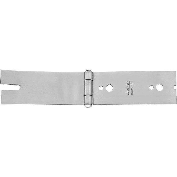 Dobradiça com aba de chumbar 4" polido mod. 780 90491 SILVANA - 12 unidades