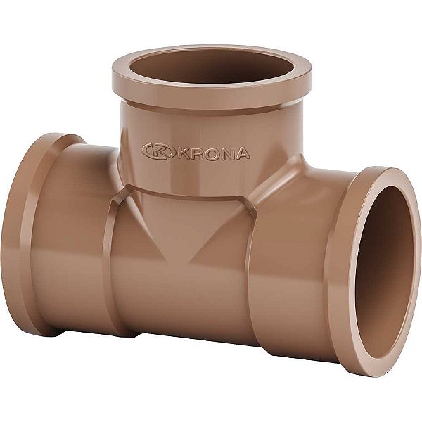 Tê soldável 60mm 459 KRONA - 5 unidades