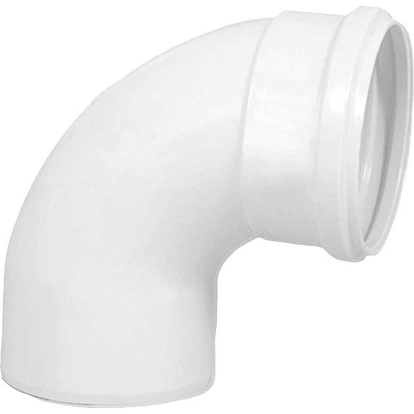Curva de 90° para esgoto curta DN 75 601 KRONA - 10 unidades