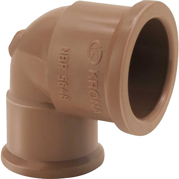 Joelho 90° redução soldável 25mm x 20mm 433 KRONA - 20 unidades