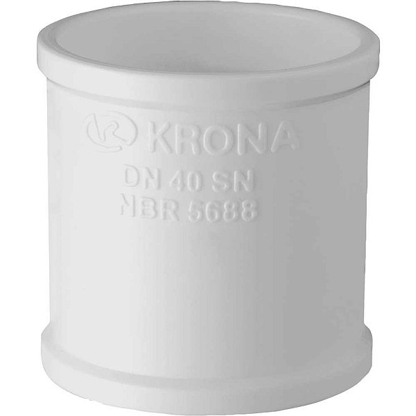 Luva de esgoto DN 40 644 KRONA - 25 unidades
