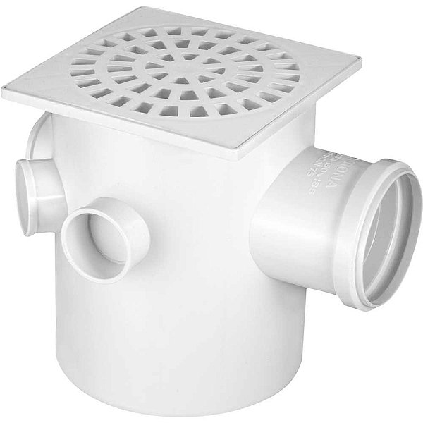 Caixa sifonada grelha quadrada cinco entradas 150 x 185 x 75 916 KRONA - 6 unidades