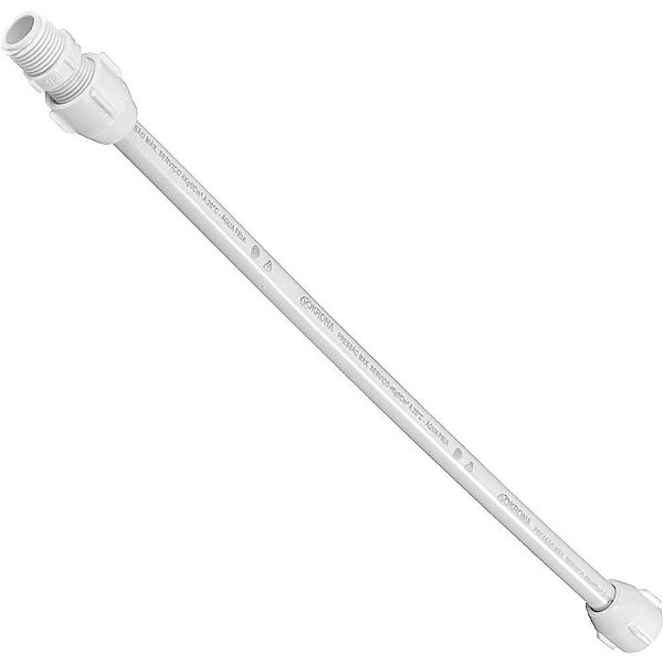 Engate plástico flexível 100cm 1/2" 745 KRONA - 5 unidades