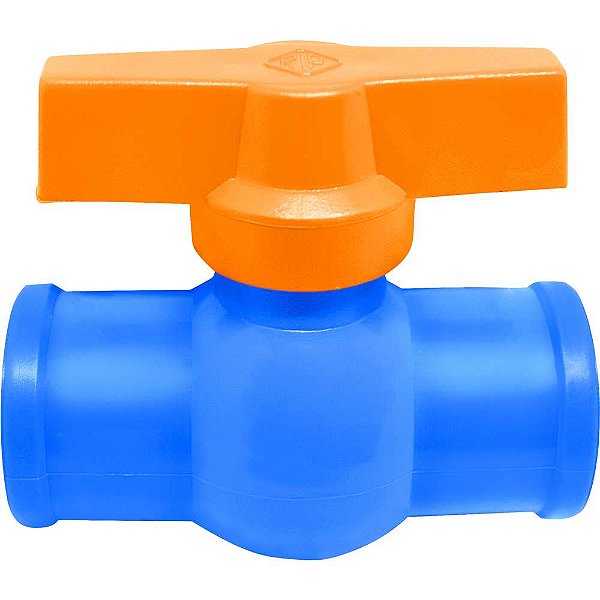 Registro de esfera em PVC soldável 25mm RZ02 REBOUÇAS - 10 unidades