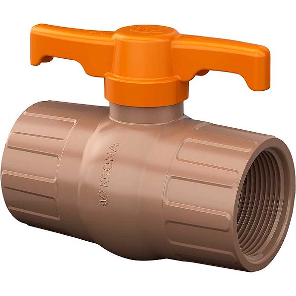 Registro de esfera roscável 3/4" 552 KRONA - 6 unidades