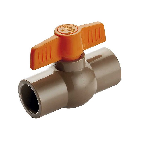 Registro de esfera soldável 25mm HERC - 12 unidades