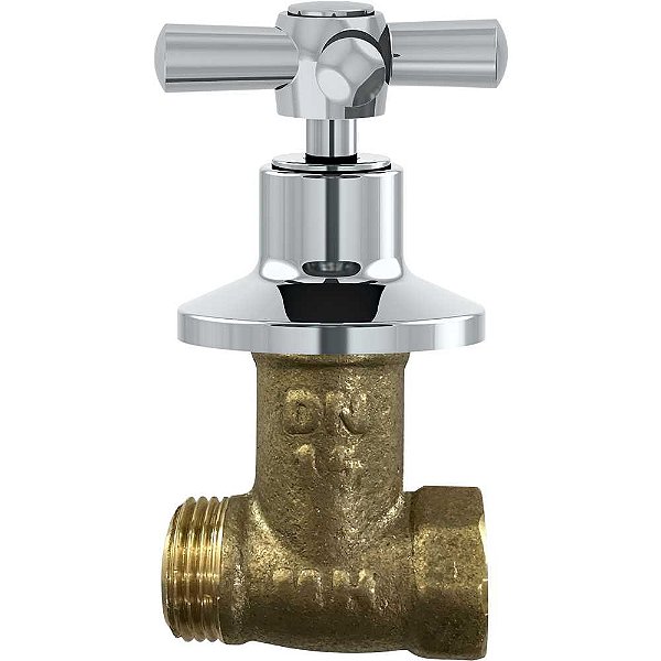 Registro de pressão 1/2" cromado acabamento C31 11853 DELTA