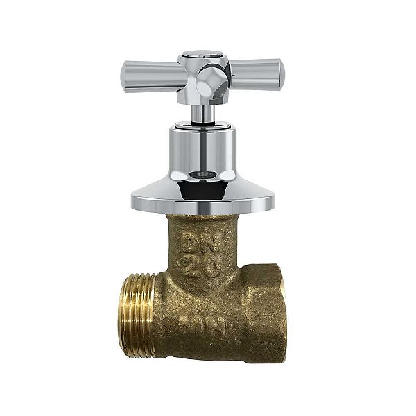Registro de pressão 3/4" cromado acabamento C31 11741 DELTA