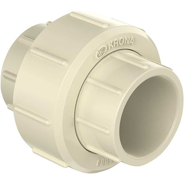 União em CPVC FF Ultraterm DN 22 1380 KRONA - 10 unidades