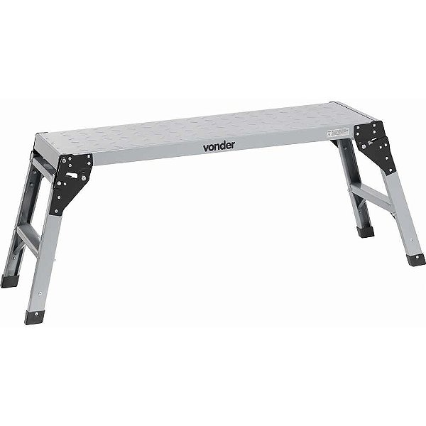 Plataforma de metal dobrável 150 kgf VONDER