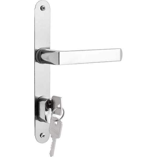 Fechadura externa serralheiro para porta de alumínio modelo 401/07 STAM