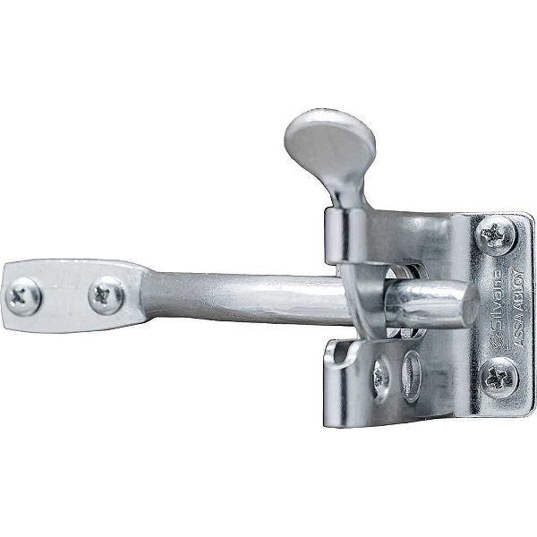 Fecho automático bico de papagaio único zincado 96979 SILVANA - 12 unidades