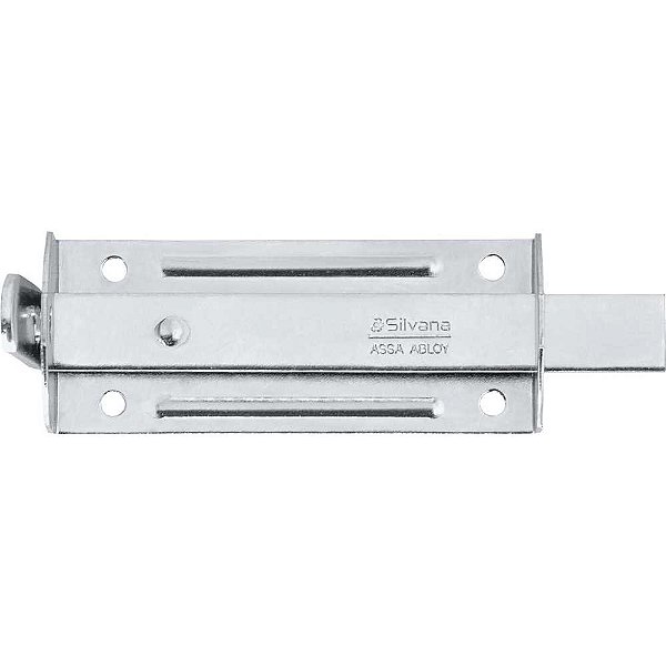 Fecho chato com porta-cadeado 5" - 127,0mm zincado 460 93499 SILVANA - 12 unidades