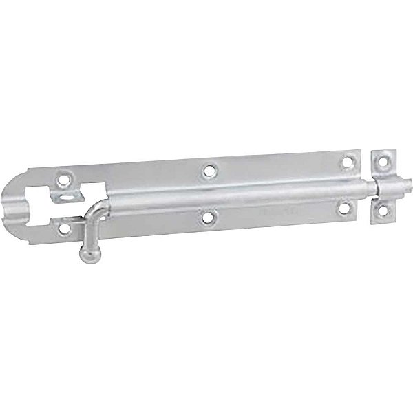 Fecho redondo 3" 76,2mm zincado encartelado VONDER