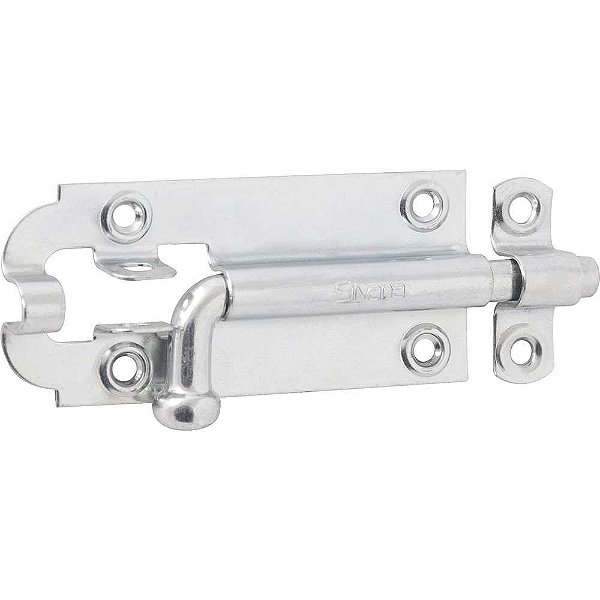 Fecho redondo zincado 3" 76,2mm SILVANA