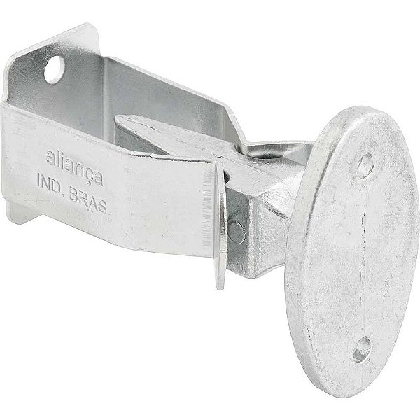 Fixador de porta de pressão para rodapé embalagem com 10 peças 86151-1 ALIANÇA