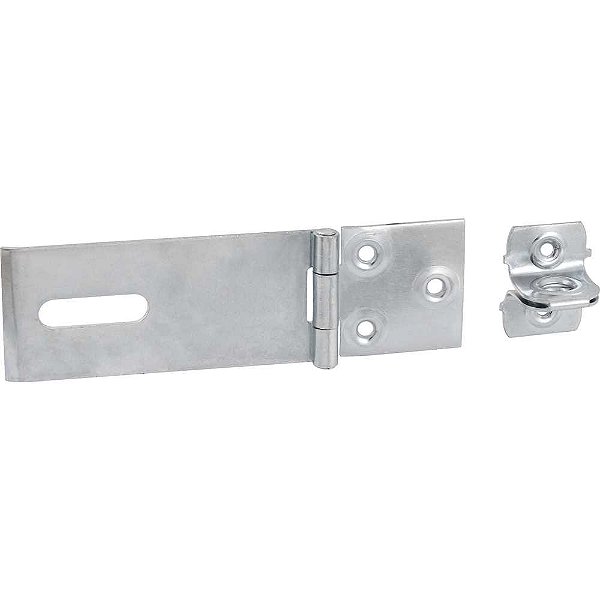 Porta cadeado zincado 4" - 101,6mm VONDER - 12 unidades