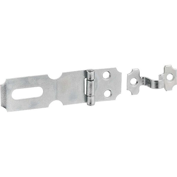 Porta-cadeado zincado 2" - 50,8mm 81114 ZI ALIANÇA - 50 unidades