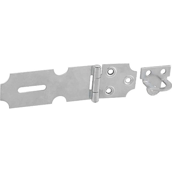 Porta-cadeado zincado 2.1/2" - 63,5mm VONDER - 12 unidades