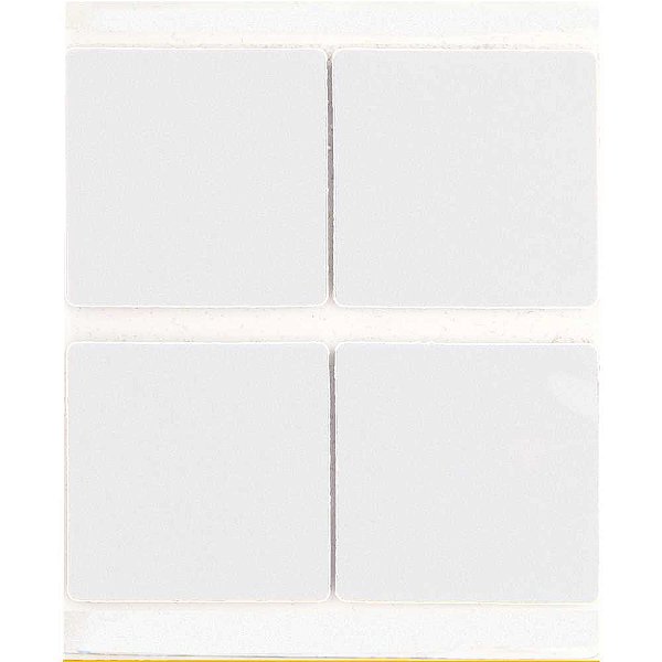 Feltro autoadesivo branco quadrado 50mm VONDER