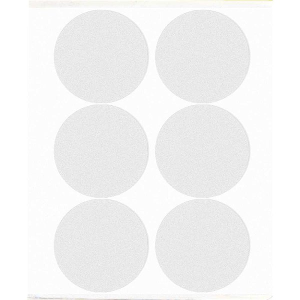 Feltro autoadesivo branco redondo 38mm VONDER