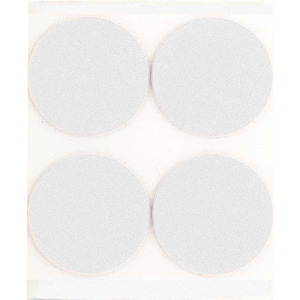 Feltro autoadesivo branco redondo 46mm VONDER