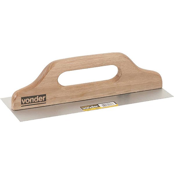 Desempenadeira de aço para gesso 310mm x 120mm VONDER