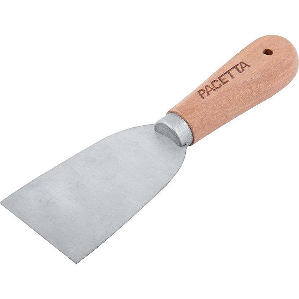 Espátula de aço 6cm com cabo de madeira 1205406 PACETTA