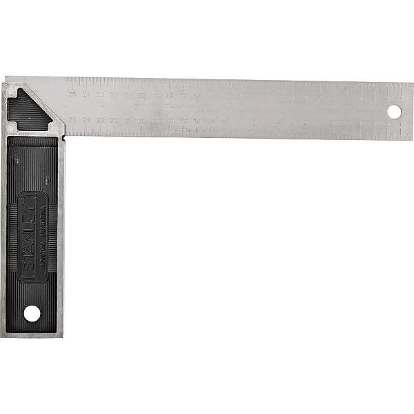 Esquadro para carpinteiro 10" com cabo metálico 46 - 534S STANLEY