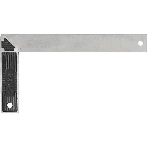 Esquadro para carpinteiro 16" com cabo metálico em V 0160 VONDER