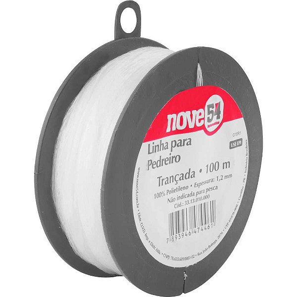 Linha para pedreiro trançada com 100m NOVE54