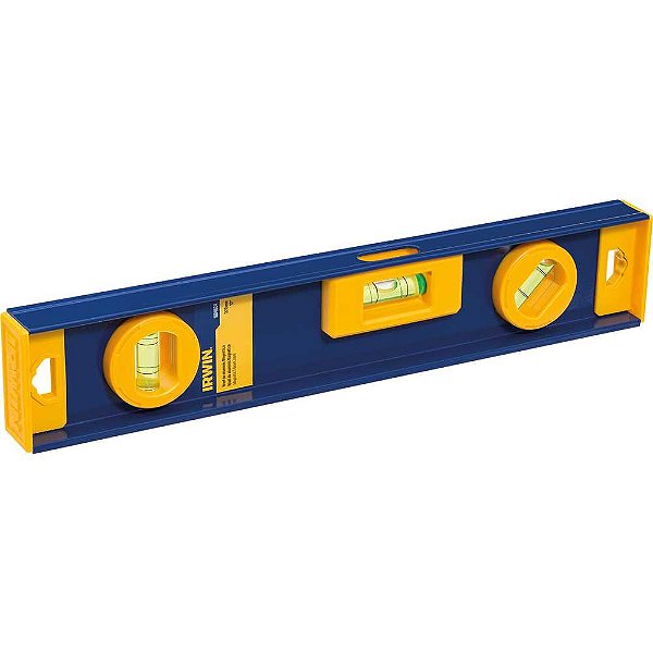 Nível alumínio com base magnética 16" 3 bolhas 1884606 IRWIN