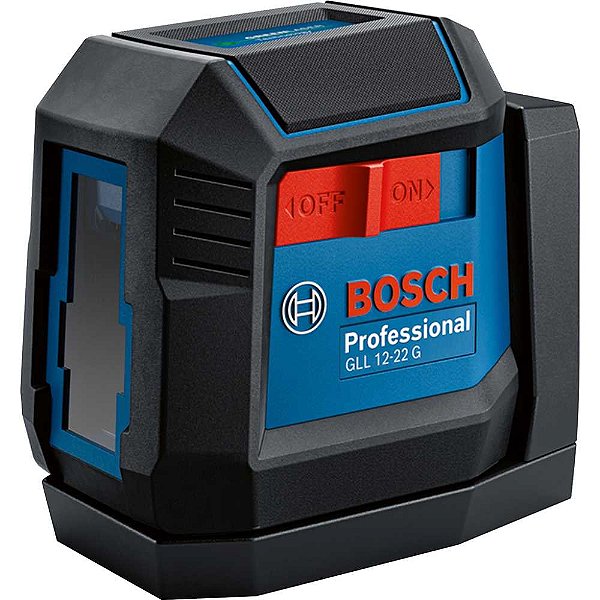 Nível a laser 2 linhas verdes 12 metros GLL 12-22-G-LI BOSCH