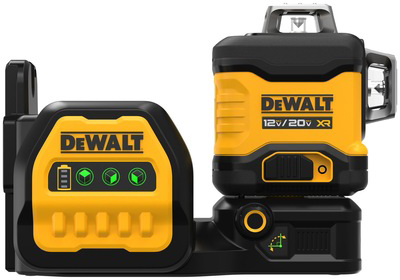 Nível a laser 3 linhas verdes 70 metros 12V / 20V MAX sem bateria e sem carregador DCLE34030GB DEWALT