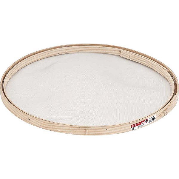 Peneira aro de madeira para cal com 55cm PMN 1455 NOVE54