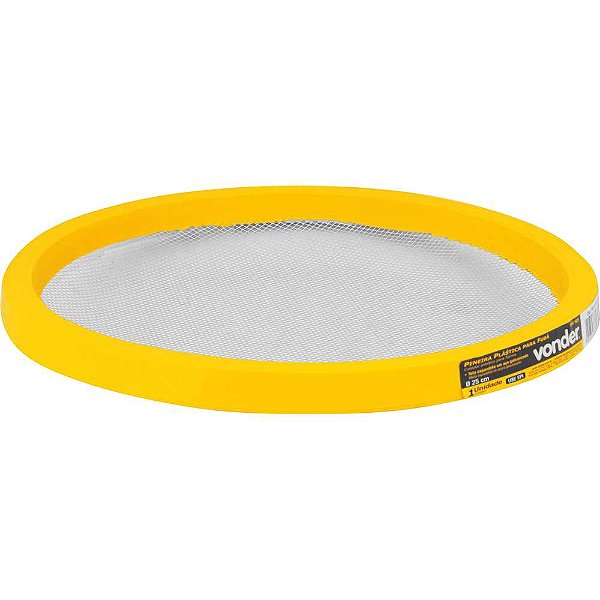 Peneira de aro plástico para fubá 25cm PPV 1625 VONDER