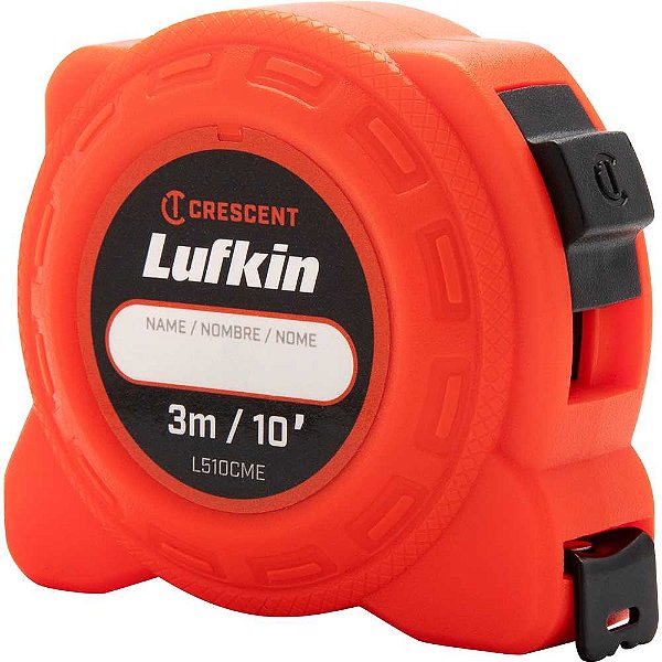 Trena curta com trava 3m x 12,5mm display com 12 peças L-510CMED LUFKIN