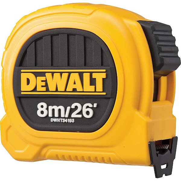Trena curta de aço 8m x 25mm DWHT34193L DEWALT