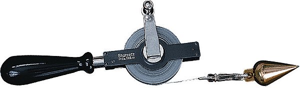 Trena de Profundidade com fita de aço carbono 20m x 13mm Série C507 C507MDB-20M STARRETT