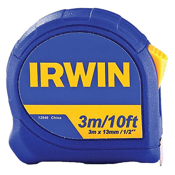 Trena curta de aço 3m x 13mm Standard IW13946 IRWIN