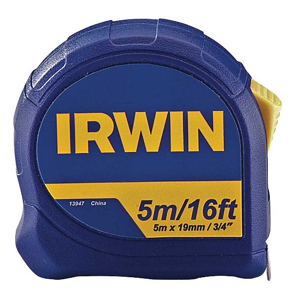 Trena curta de aço 5m x 19mm Standard IW13947 IRWIN