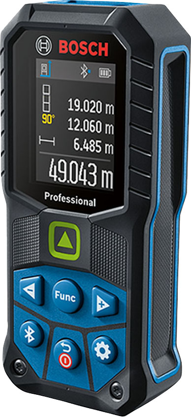 Medidor de distância a laser 50m laser verde sistema Bluetooth GLM 50-27 CG BOSCH