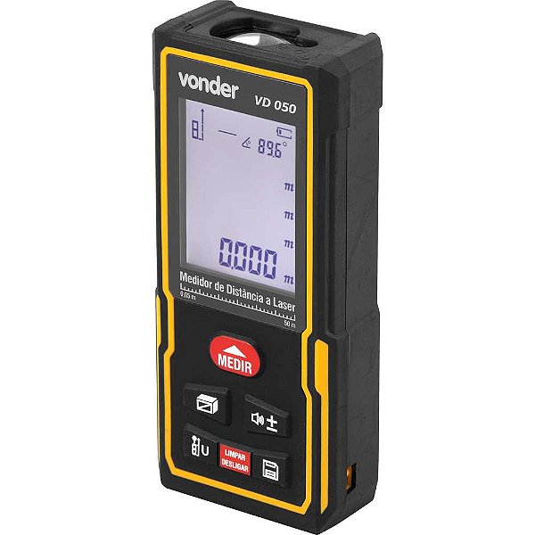 Medidor de distância a laser 50,0m VD050 VONDER