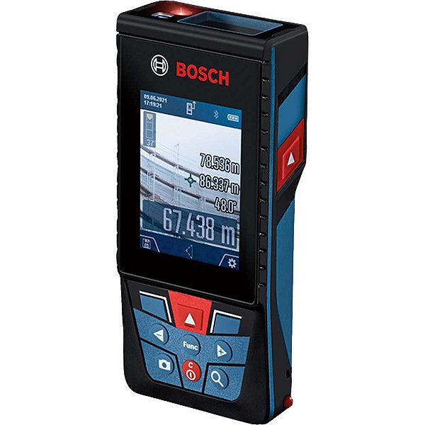 Medidor de distância a laser 150m laser vermelho sistema Bluetooth GLM 150-27 C BOSCH