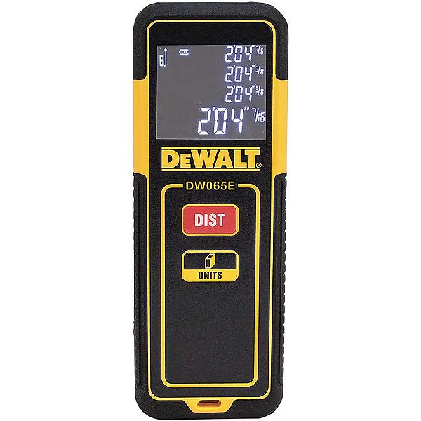 Medidor de distâncias (trena) a laser 20m DW065E DEWALT