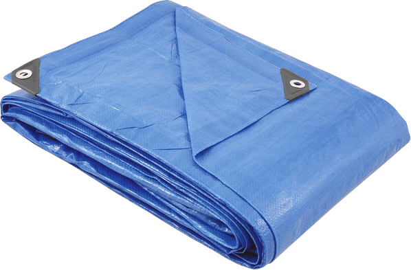 Lona de polietileno azul 5m x 4m VONDER